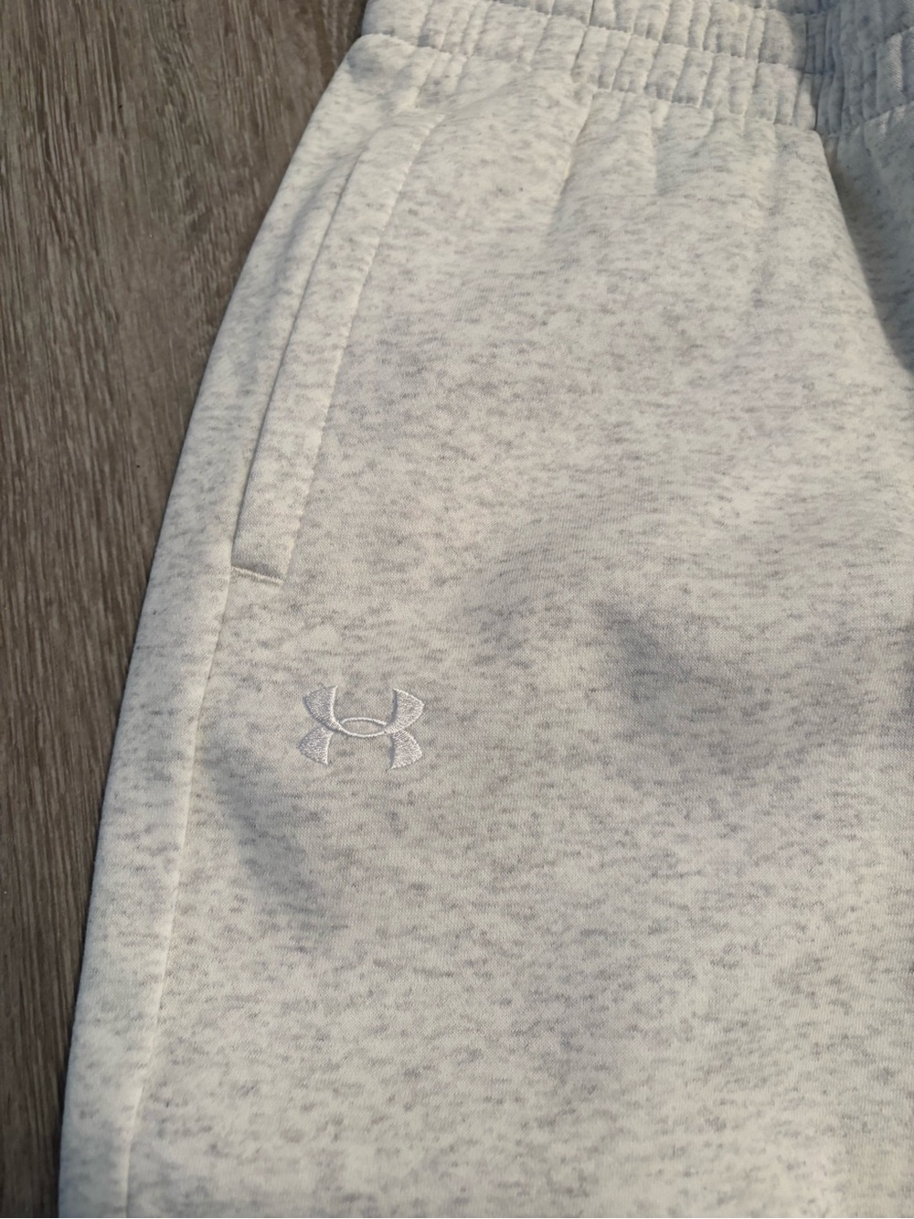 Under Armour Women Light Gray Joggers - Picture 2 of 3